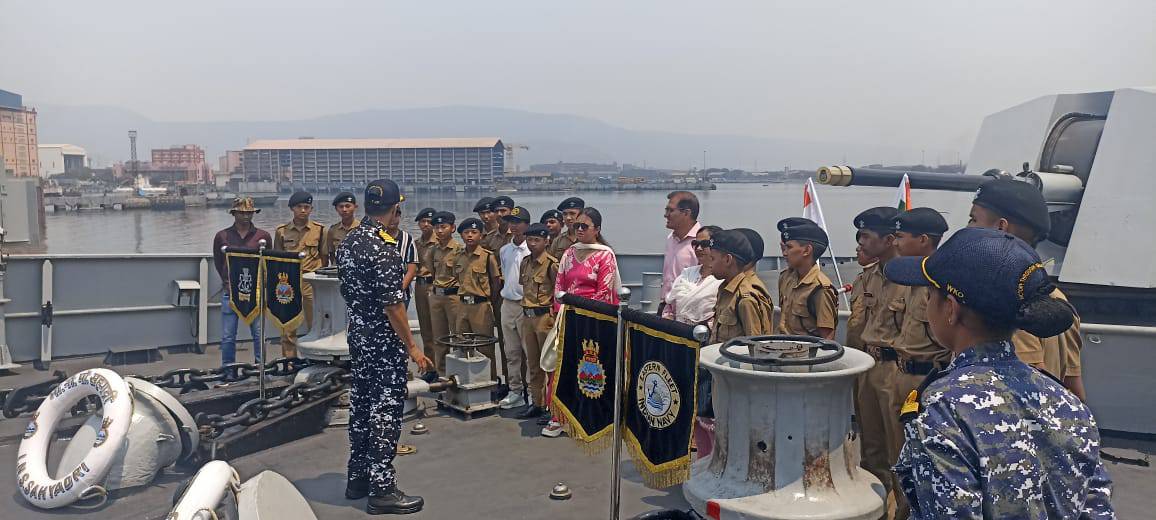 Educational Trip to Eastern Naval Command, Visakhapatnam on 31/03/2025